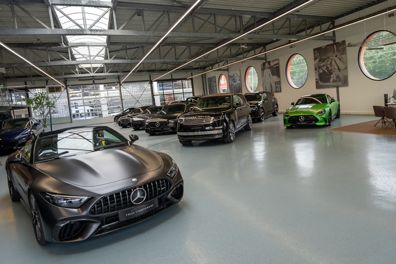 De showroom van Thijs Timmermans