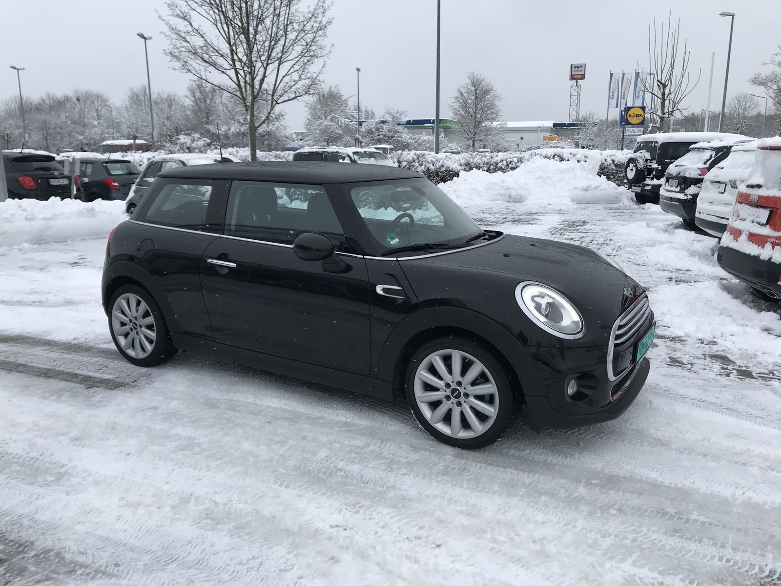 Een van de eerste auto's die Ruben in Duitsland kocht